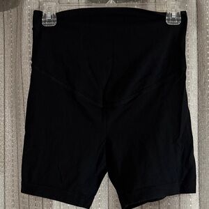 Old Navy Black Maternity Bike Shorts